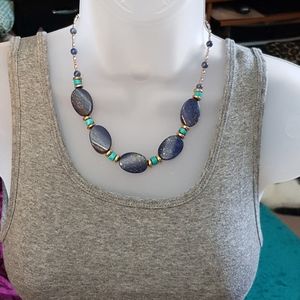 Pre-loved Lapis Lazuli Handmade Necklace